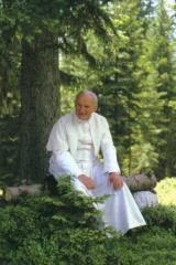 Giovanni Paolo II WOJTYLA NEI BOSCHI