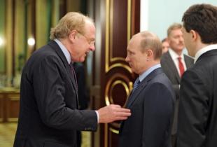 Paolo Scaroni and Vladimir Putin April jpeg