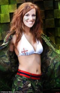 military woman uk army