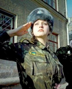 military woman ukraine army