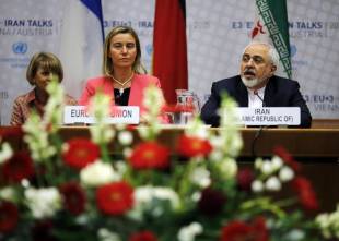 Javad Zarif e Federica Mogherini