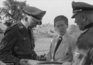 Gertrud Scholtz-Klink e Heinrich Himmler