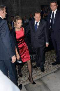Silvio Berlusconi e Francesca pascale