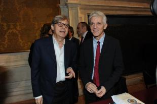 Vittorio Sgarbi e Massimo Bray