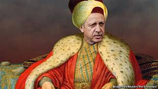 erdogan in versione imperatore ottomano