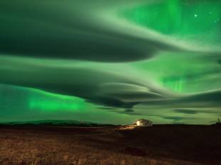 aurora boreale in islanda