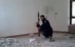 il jihadista con il suo rpg