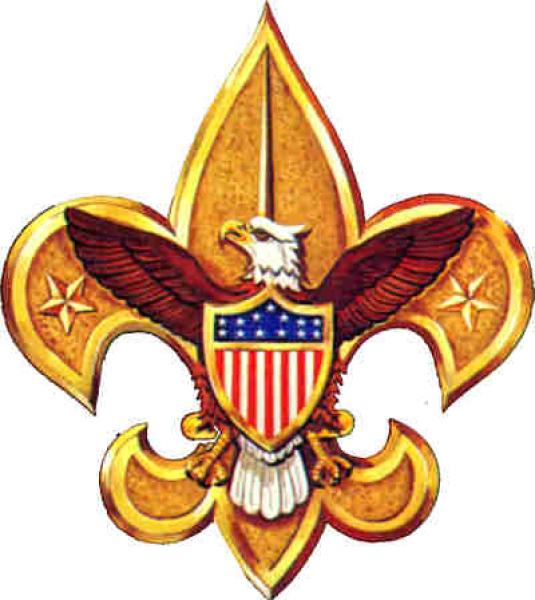 il simbolo dei boy scouts americani