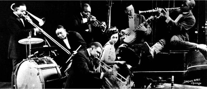 Louis armstrong king oliver’s creole jazz band - Dago fotogallery