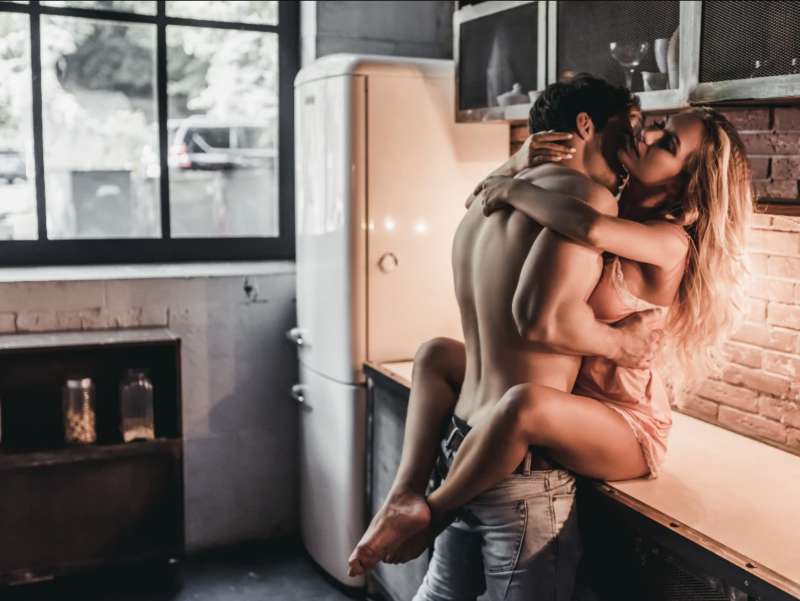 sesso in cucina