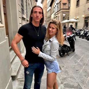 Camila Giorgi con il suo ragazzo