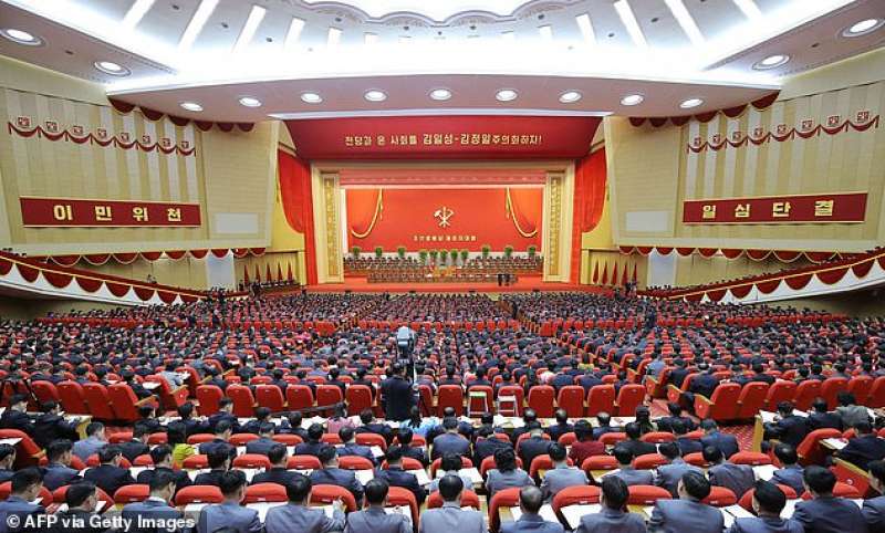 congresso del partito comunista in corea del nord