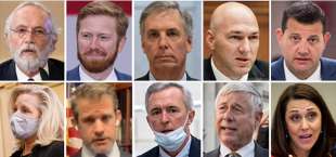 i dieci repubblicani che hanno votato la richiesta di impeachment