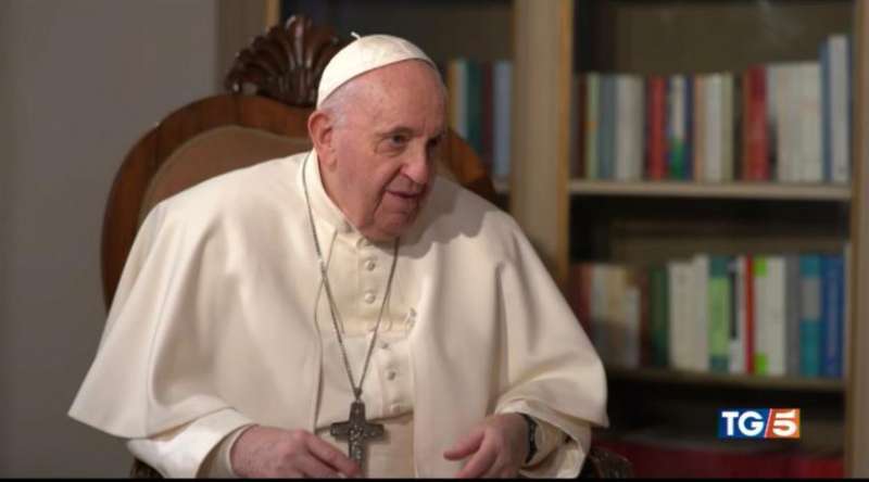 intervista fabio marchesi ragona a papa francesco