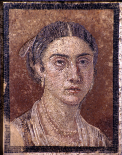 Mosaico al Museo Archeologico Nazionale di Napoli