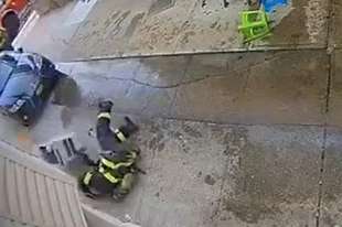 pompiere colpito da condizionatore 5