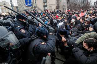 proteste per la liberazione di navalny 10