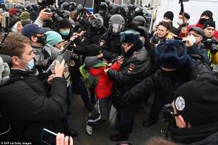 proteste per la liberazione di navalny 26