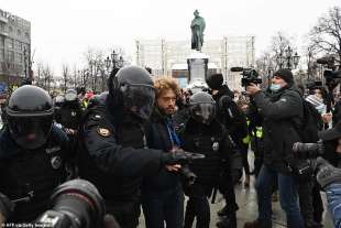 proteste per la liberazione di navalny 28