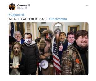 tweet dall italia sull assalto al congresso usa 8