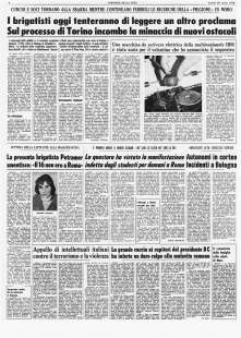 corriere 20 marzo 1978 analisi volantino ibm