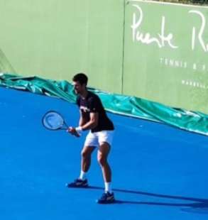 Djokovic si allena in Spagna il 31 dicembre 2