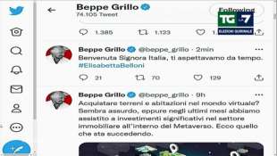 Grillo tweet sulla Belloni