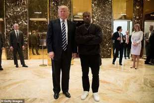 Kanye West con Donald Trump