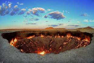 La Porta dell'Inferno in Turkmenistan