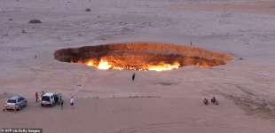 La Porta dell'Inferno in Turkmenistan 2
