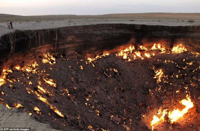 La Porta dell'Inferno in Turkmenistan 5