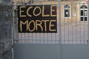 sciopero della scuola in francia 2