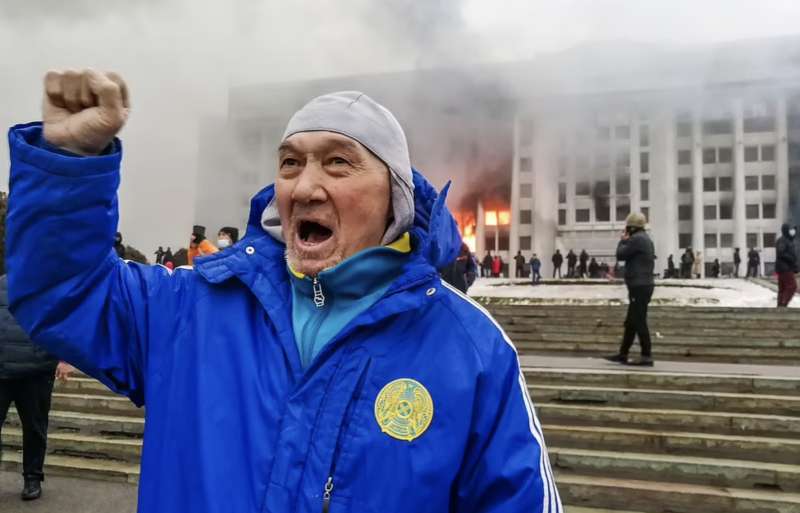 scontri e proteste in kazakistan 2