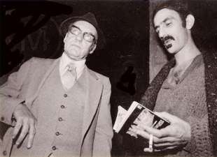William Burroughs con Zappa
