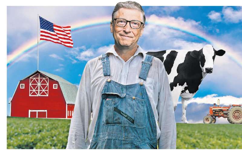 Bill Gates contadino - the telegraph