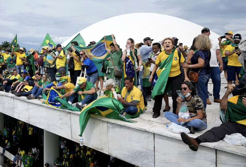 brasilia assalto dei sostenitori di bolsonaro al congresso 35