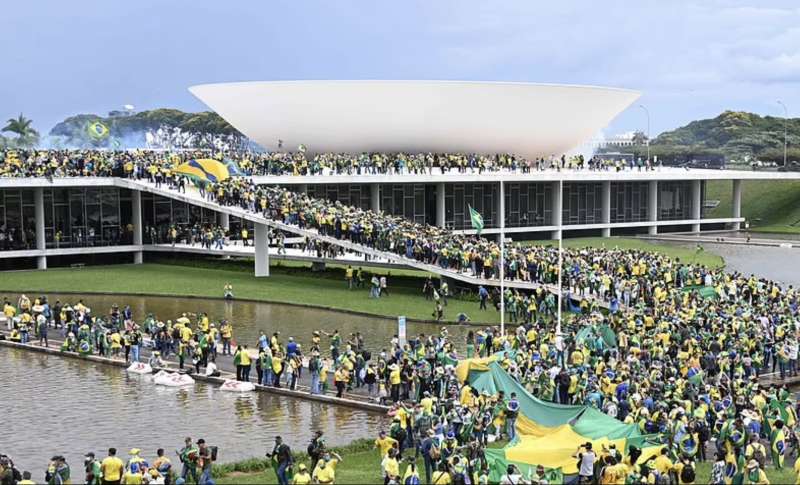 brasilia assalto dei sostenitori di bolsonaro al congresso 5