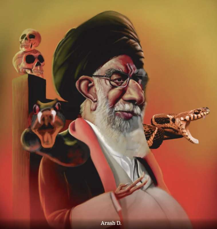 khamenei nelle vignette di charlie hebdo 13