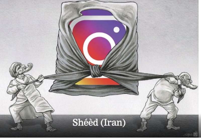khamenei nelle vignette di charlie hebdo 14