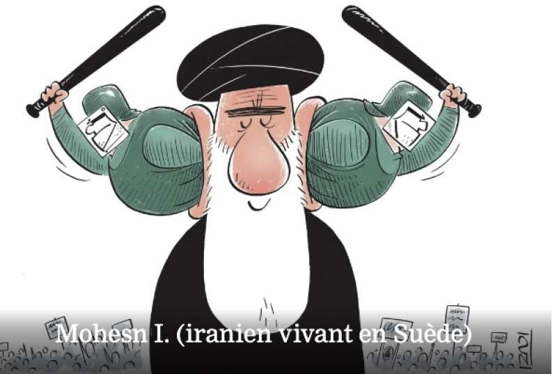 khamenei nelle vignette di charlie hebdo 16