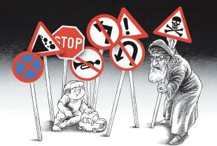 khamenei nelle vignette di charlie hebdo 2