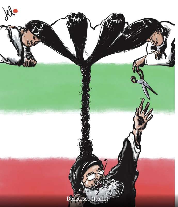 khamenei nelle vignette di charlie hebdo 7