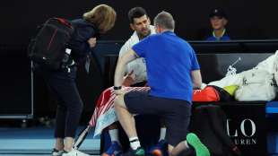 Novak Djokovic infortunio australian open