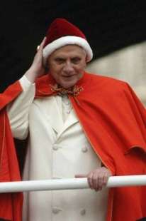 Ratzinger look: con camauro