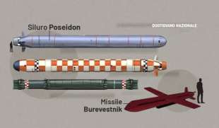 siluro nucleare radioattivo russo poseidon