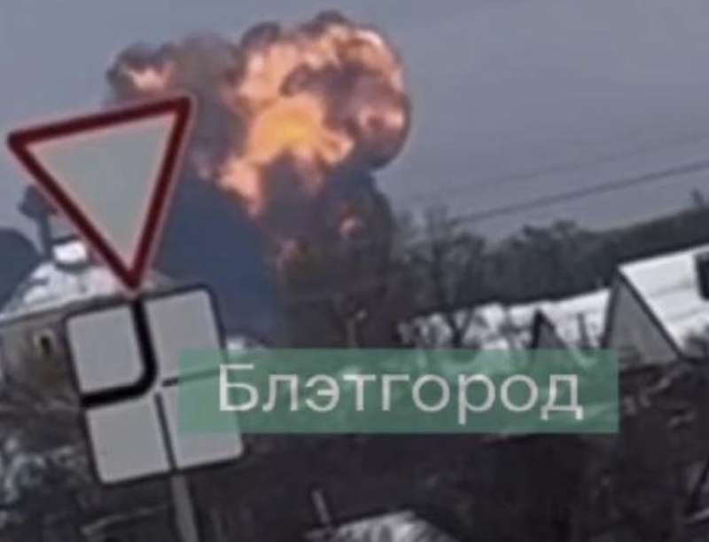 aereo russo si schianta a belgorod 4