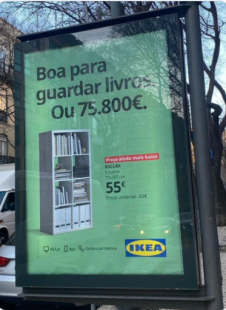 IKEA CAMPAGNA PUBBLICITARIA PORTOGALLO