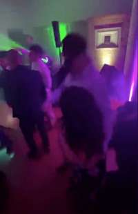 il video del crollo del pavimento durante la festa di matrimonio a pistoia 3
