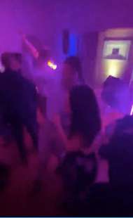 il video del crollo del pavimento durante la festa di matrimonio a pistoia 5