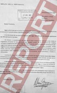 lettera di maurizio gasparri a ignazio la russa - report
